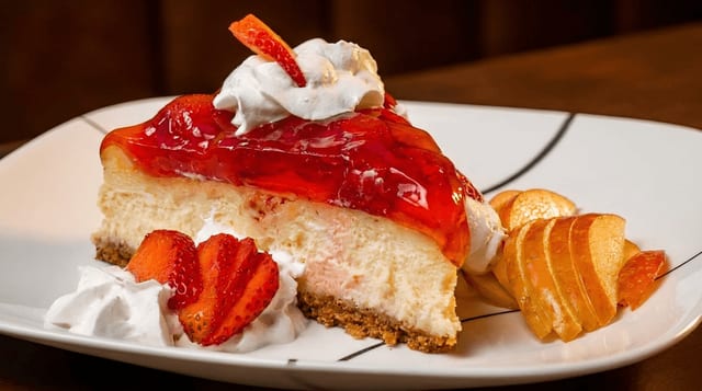 Strawberry Cheesecake.