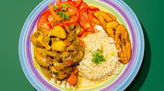 Jamaican Curry Chicken.