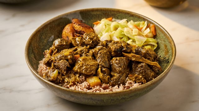 Curry Goat.