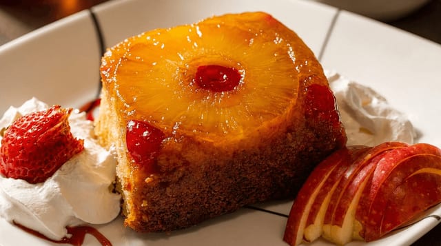 Pineapple Upside Down Cake.