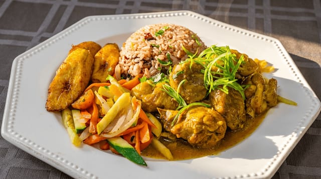 1 lb. Curry Chicken.
